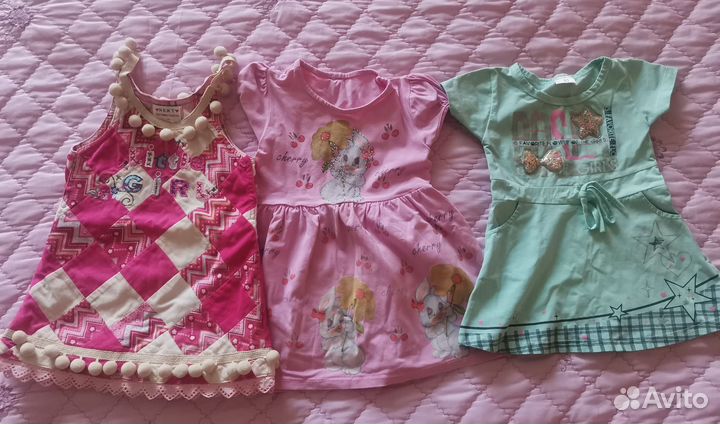 Паке вещей на девочку 86-92