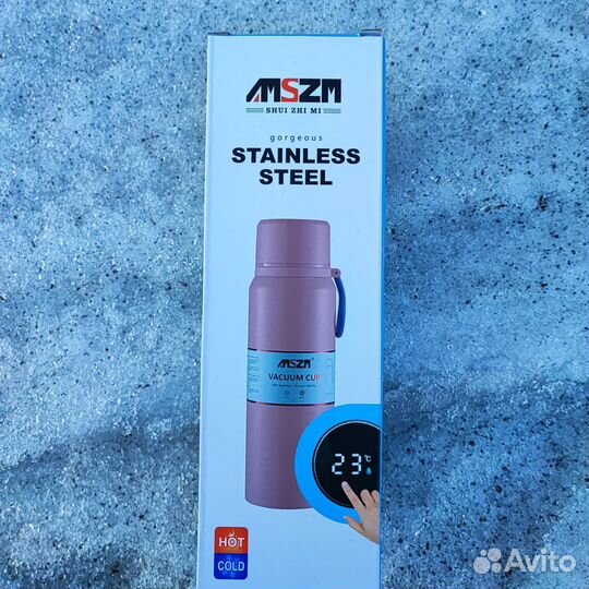 Термос с градусником