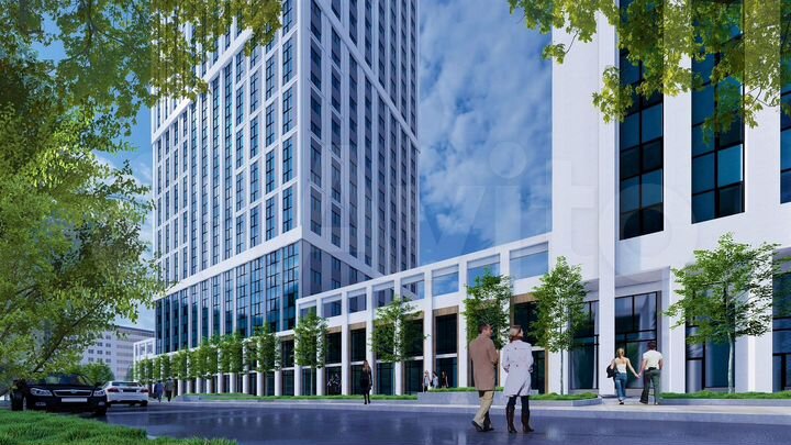 3-к. апартаменты, 70,1 м², 5/33 эт.