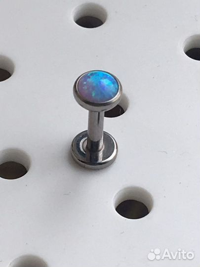 Серьга для пирсинга трагус, козелок, для языка