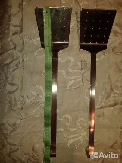 Лопатка для гриля нержавейка 375 мм. 18/10