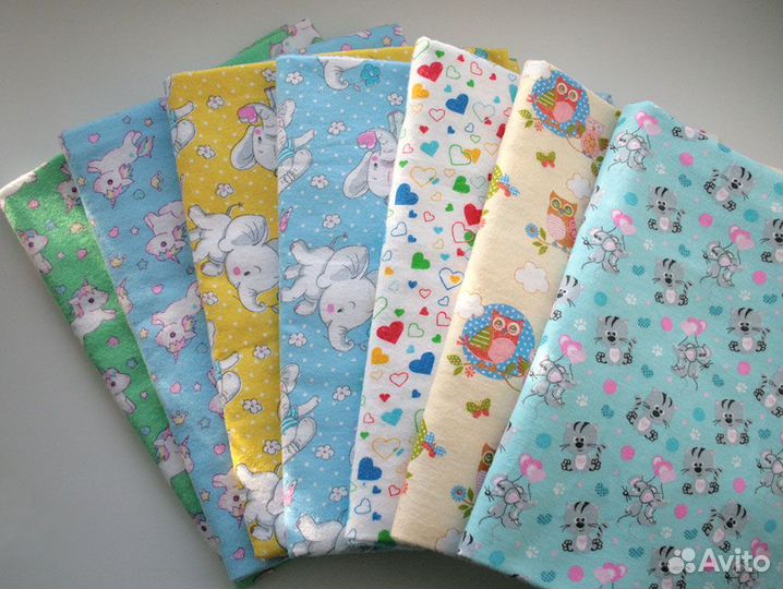 Пеленки фланель 90х120, 95х120