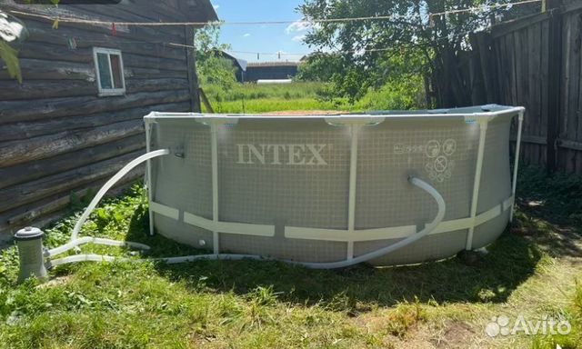 Каркасный бассейн 366х122см Полный комплект Новый