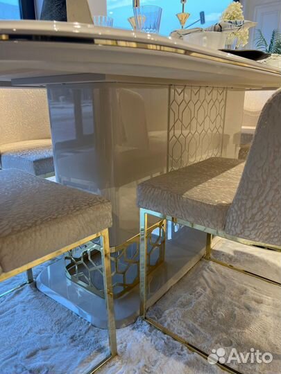 Комлект стол и стулья пр турция