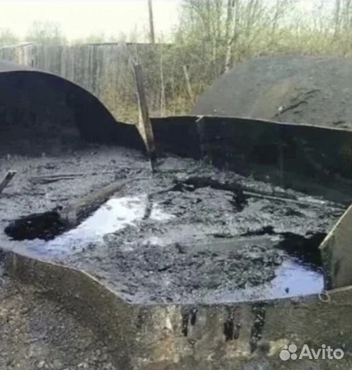 Мазут битум гудрон очистку резервуаров бочки