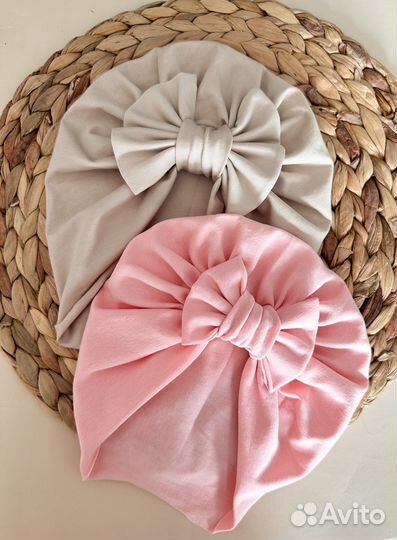 Шапка тюрбан для девочки