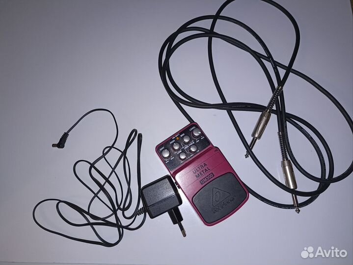 Гитарная педаль behringer ultra metal