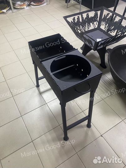 Мангал комбинированный