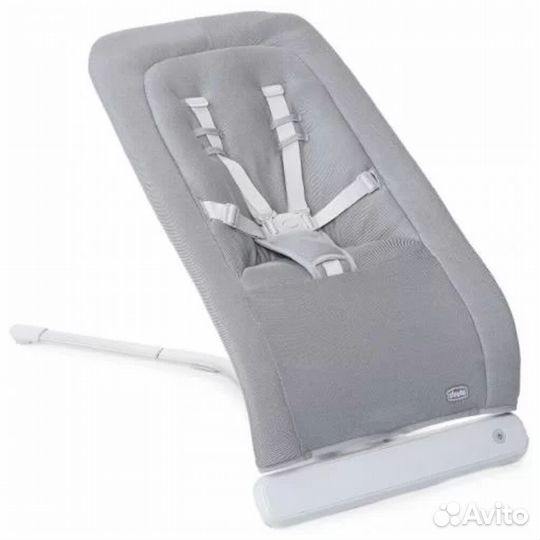 Шезлонг Chicco Rhythm'N'Sound Grey #364124