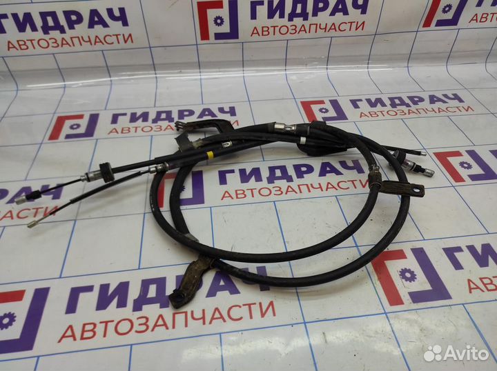 Трос стояночного тормоза Kia Rio 4 рестайлинг. Комплект