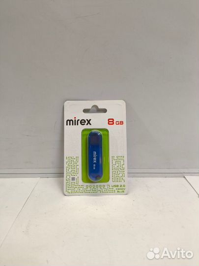 Флеш карта USB 8GB mirex candy blue