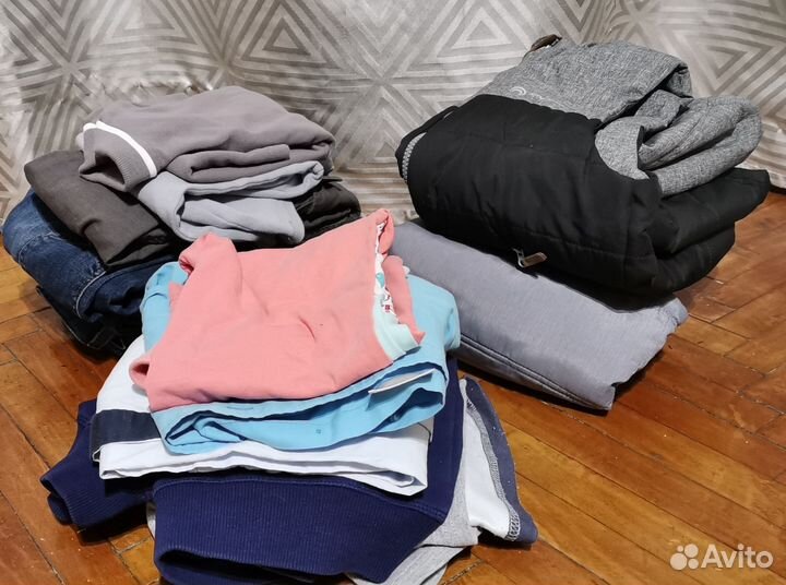 Вещи пакетом на мальчика 122 128
