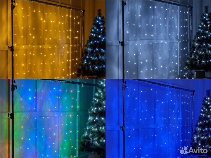 Гирлянда штора