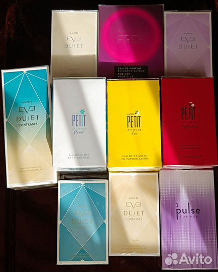 Парфюмерия avon,снятости