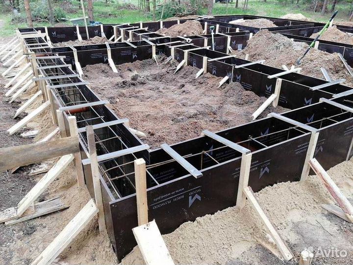 Фундамент Заливка фундамента Ремонт фундамента