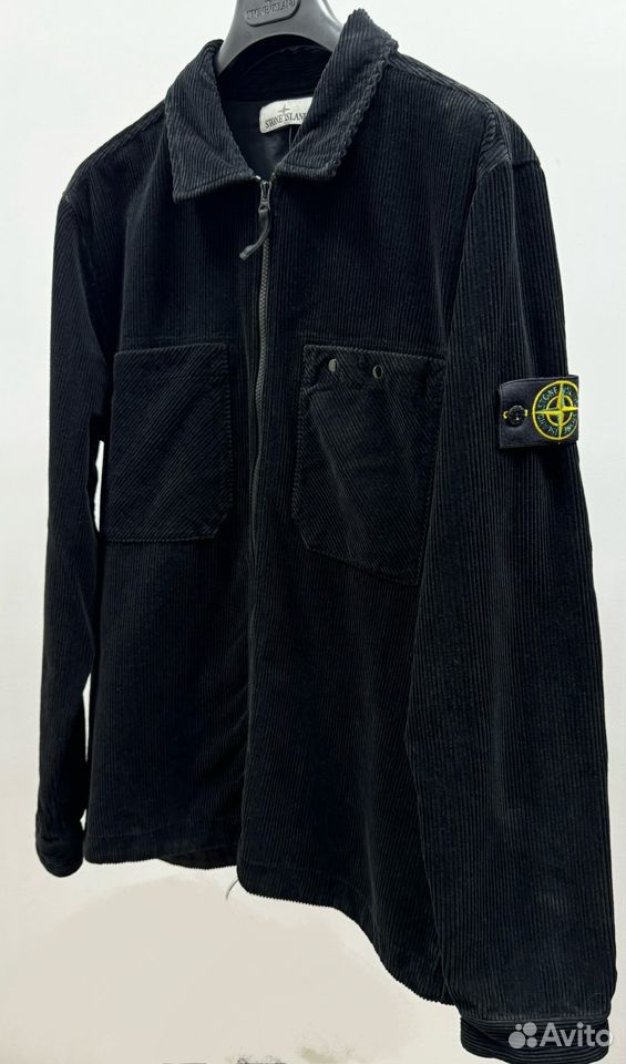 Овершерт вельветовый stone island 81