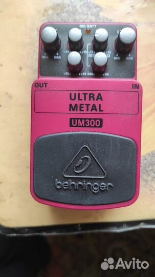 Гитарная педаль behringer