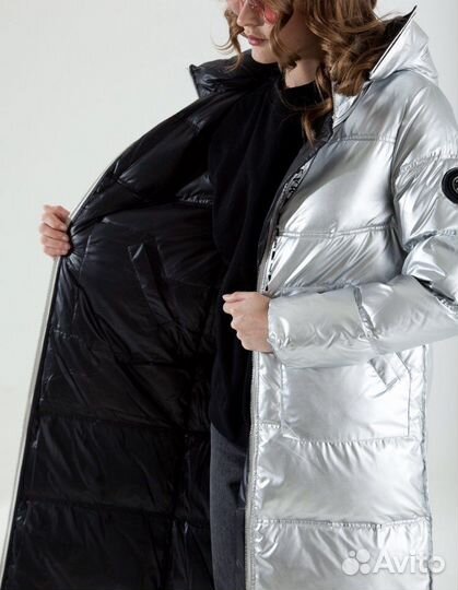 Пуховик женский 42 44 зима