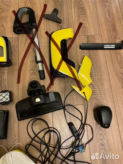 Вертикальный пылесос karcher VC 5 на запчасти