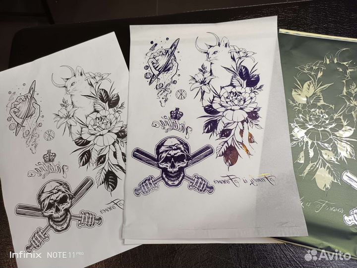 Трансферный принтер для тату