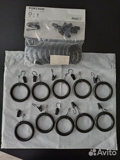 Кольца для штор IKEA