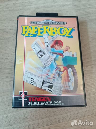 Paperboy sega mega drive PAL