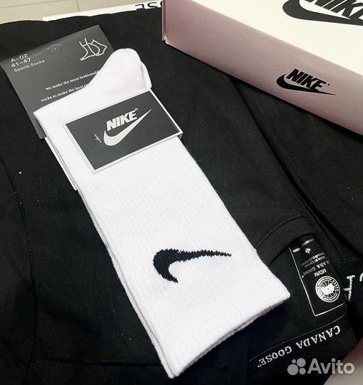 Носки Nike высокие