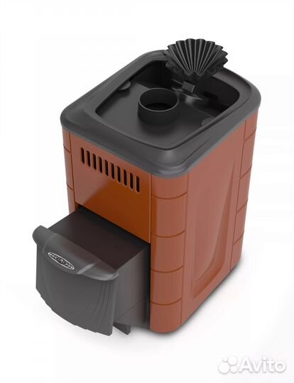 Печь для бани Гейзер Мини 2016 Inox да зк терракот