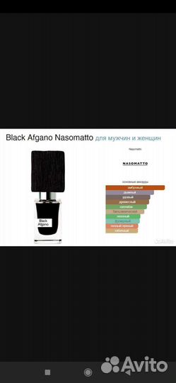 Nasomatto Black Afgano духи на розлив