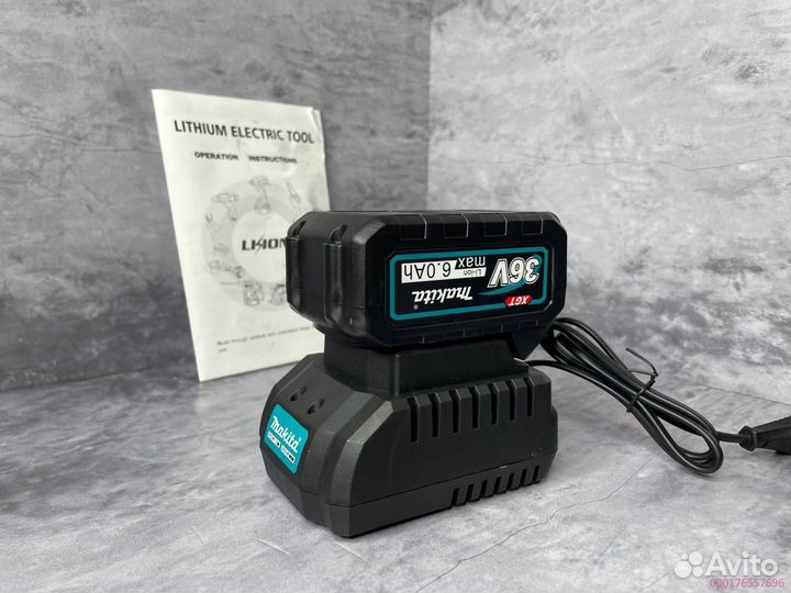 Аккумуляторная болгарка (ушм) Бесщеточный (Арт.84779)