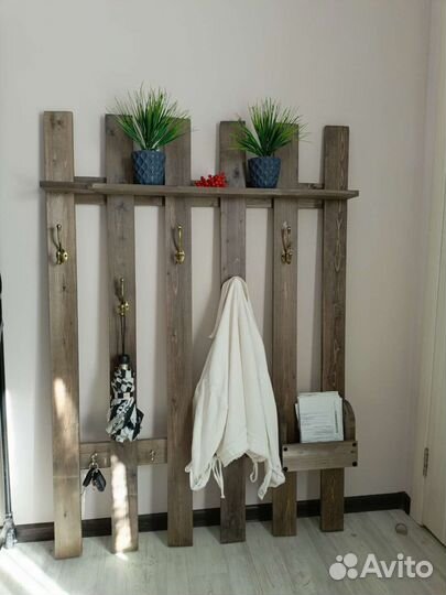 Вешалка в прихожую лофт