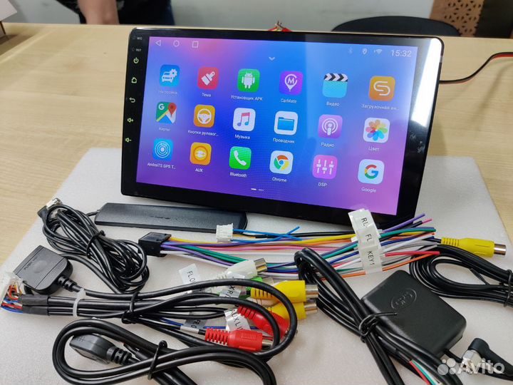 Магнитола Android 12 4*32Gb 8 ядерная 4G/DSP/IPS