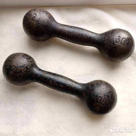 Гантели советские цена за все 4 шт
