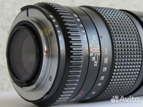 Объекттив телеар-н 3.5/200 ник. практически новый