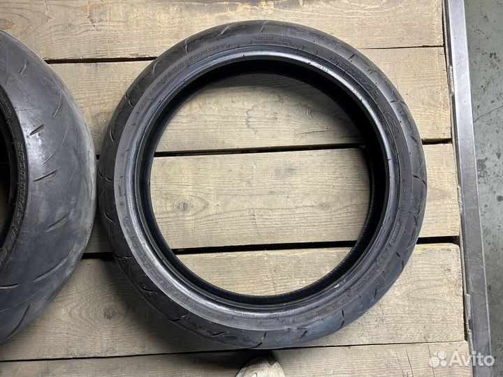 Комплект шин dunlop 190/50 120/70 R17