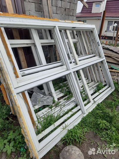 Окна пластиковые бу