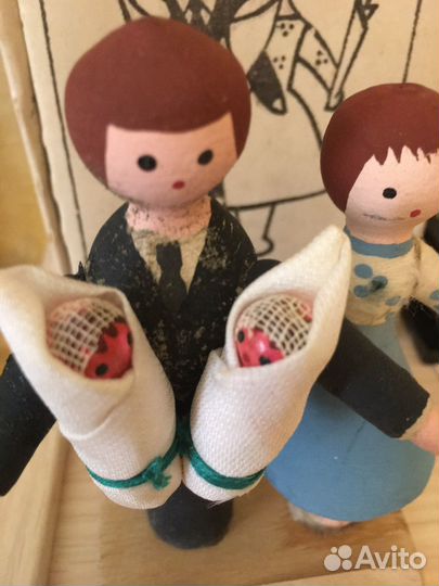 Сувенирные куклы СССР- Близницы