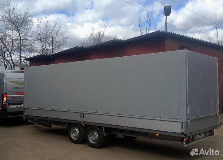 Тент на легковой прицеп