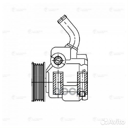 Насос гидроусилителя Ford Fiesta (01) /Fusion