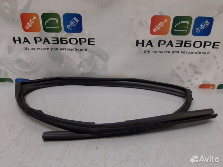 Уплотнительная резинка стекла двери задняя левая
