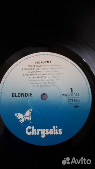 Blondie LP 1979, 1982 japan