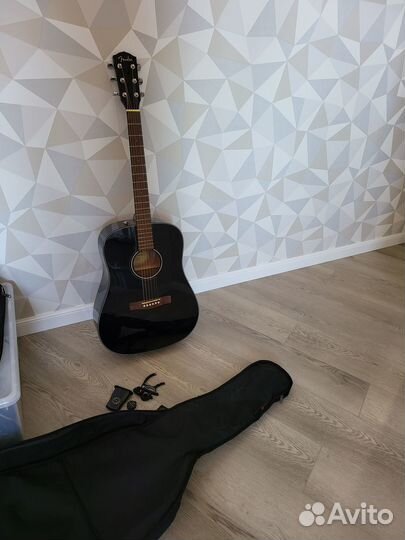 Гитара fender CD-60S Black