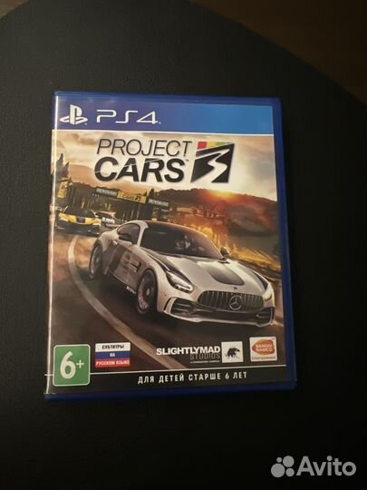 Project cars диск на пс 4