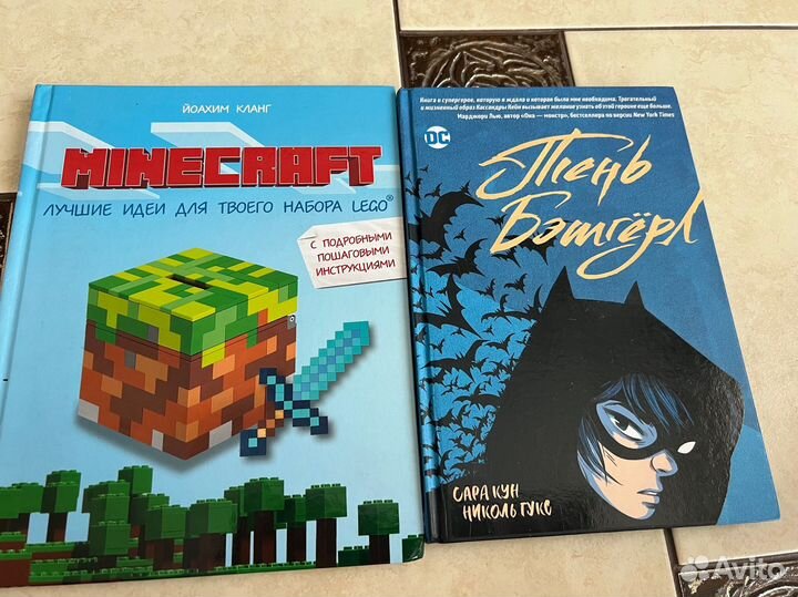 Книга Тень бетгёрл DC minecraft
