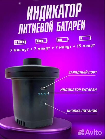 Насос на надувной матрас