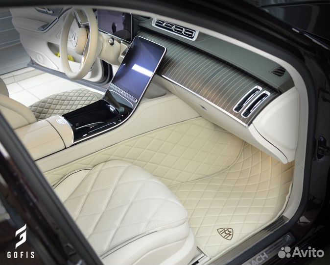 Коврики премиум Mercedes S класс 223 Maybach