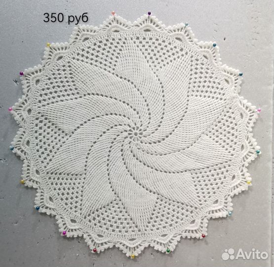 Салфетки вязаные крючком