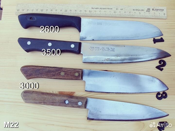 Настоящие Японские ножи лучшие шеф сантоку