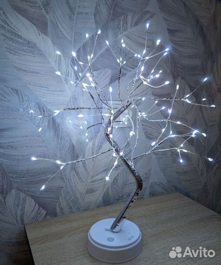 Светодиодный ночник дерево