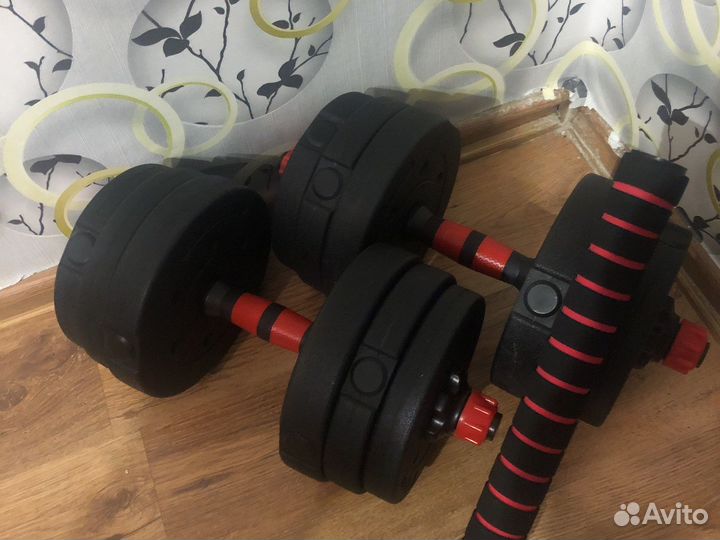 Гантели 10 кг каждая